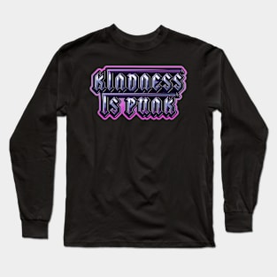 Kindness is Punk Long Sleeve T-Shirt